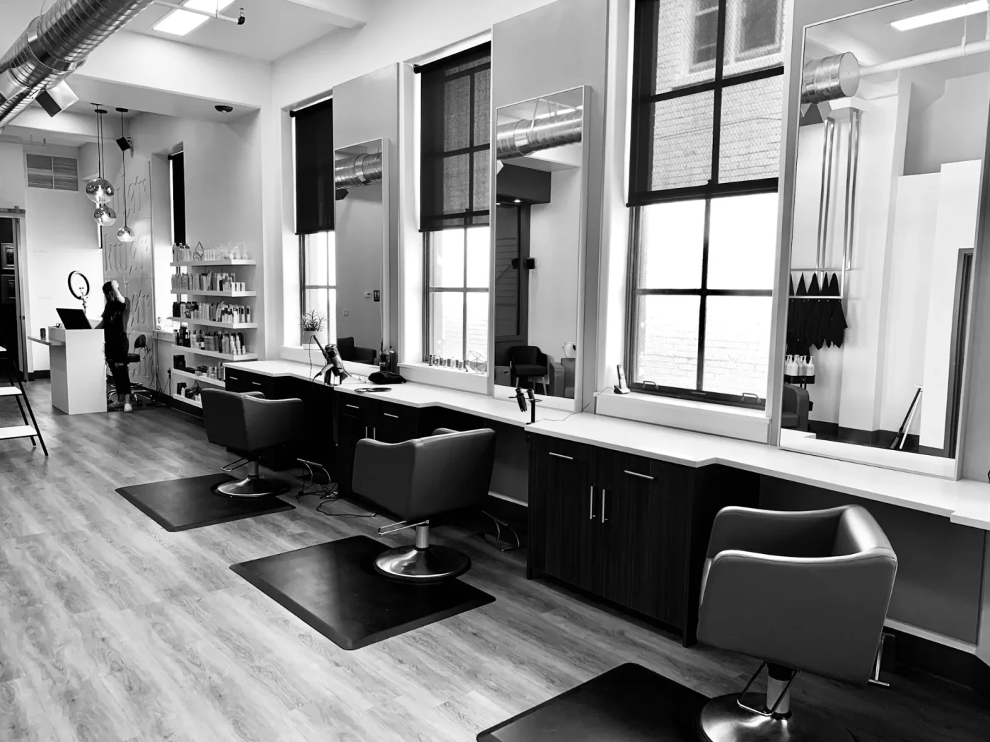 Friseurstühle