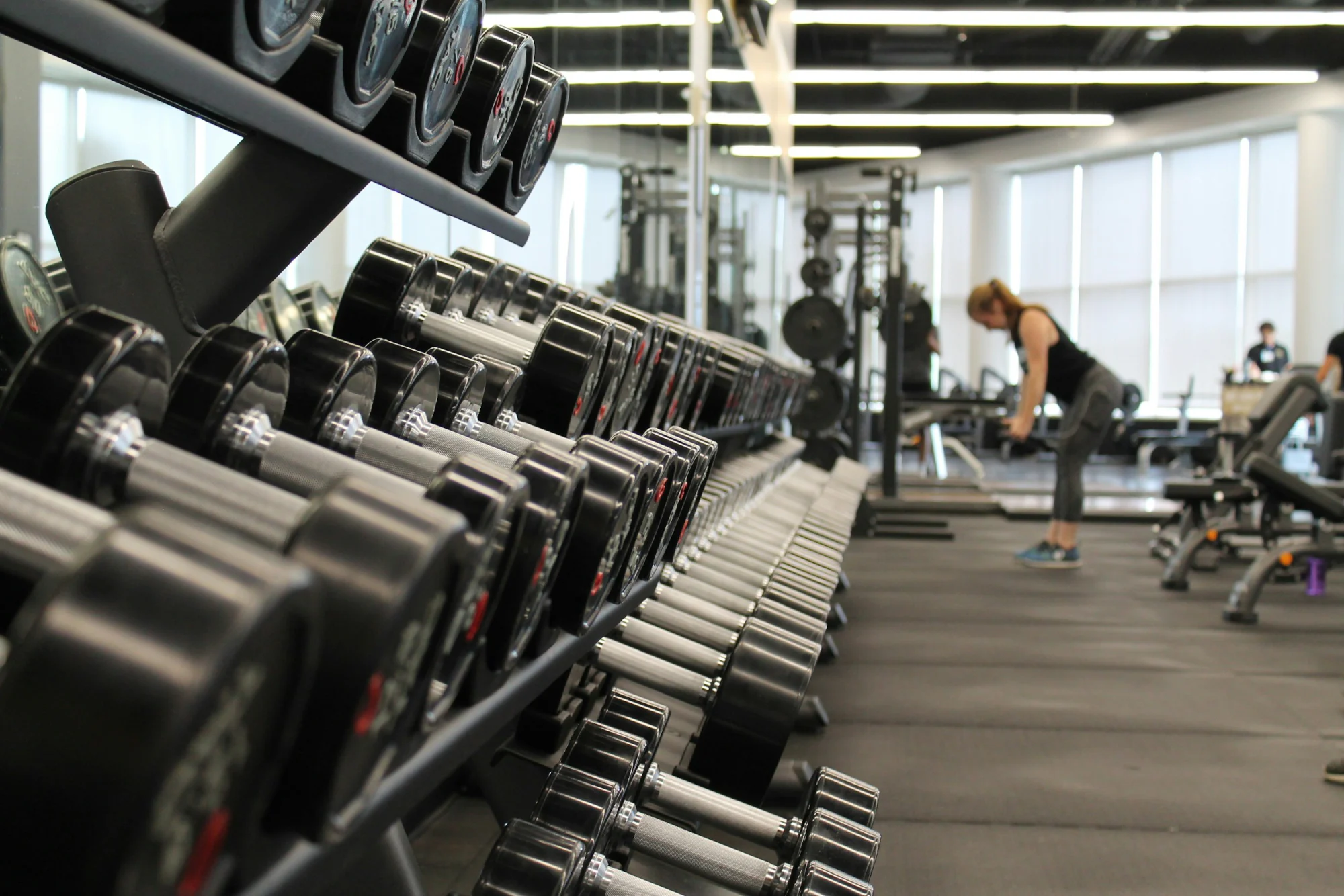 Trainingsfläche im Studio