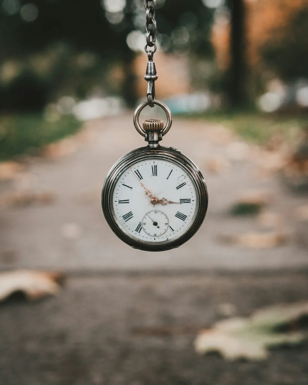 Taschenuhr mit Emailzifferblatt
